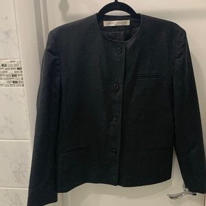 Larry Levine Vintage Women’s Gray Wool Suit Jacket
